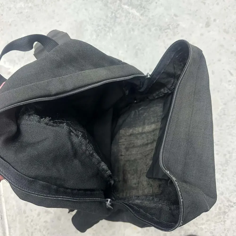 Vintage Eddie Bauer Black Canvas Backpack